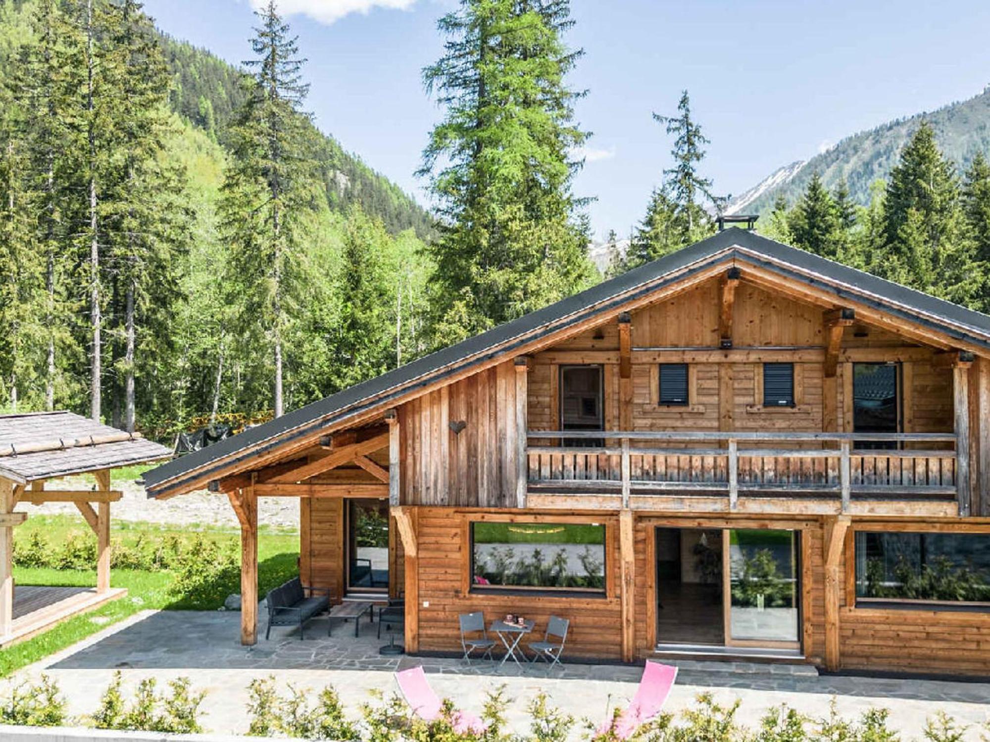 Chalet Moderne 4* Avec Sauna, Tv Et Parking A Argentiere - Fr-1-343-180 Шамони Екстериор снимка
