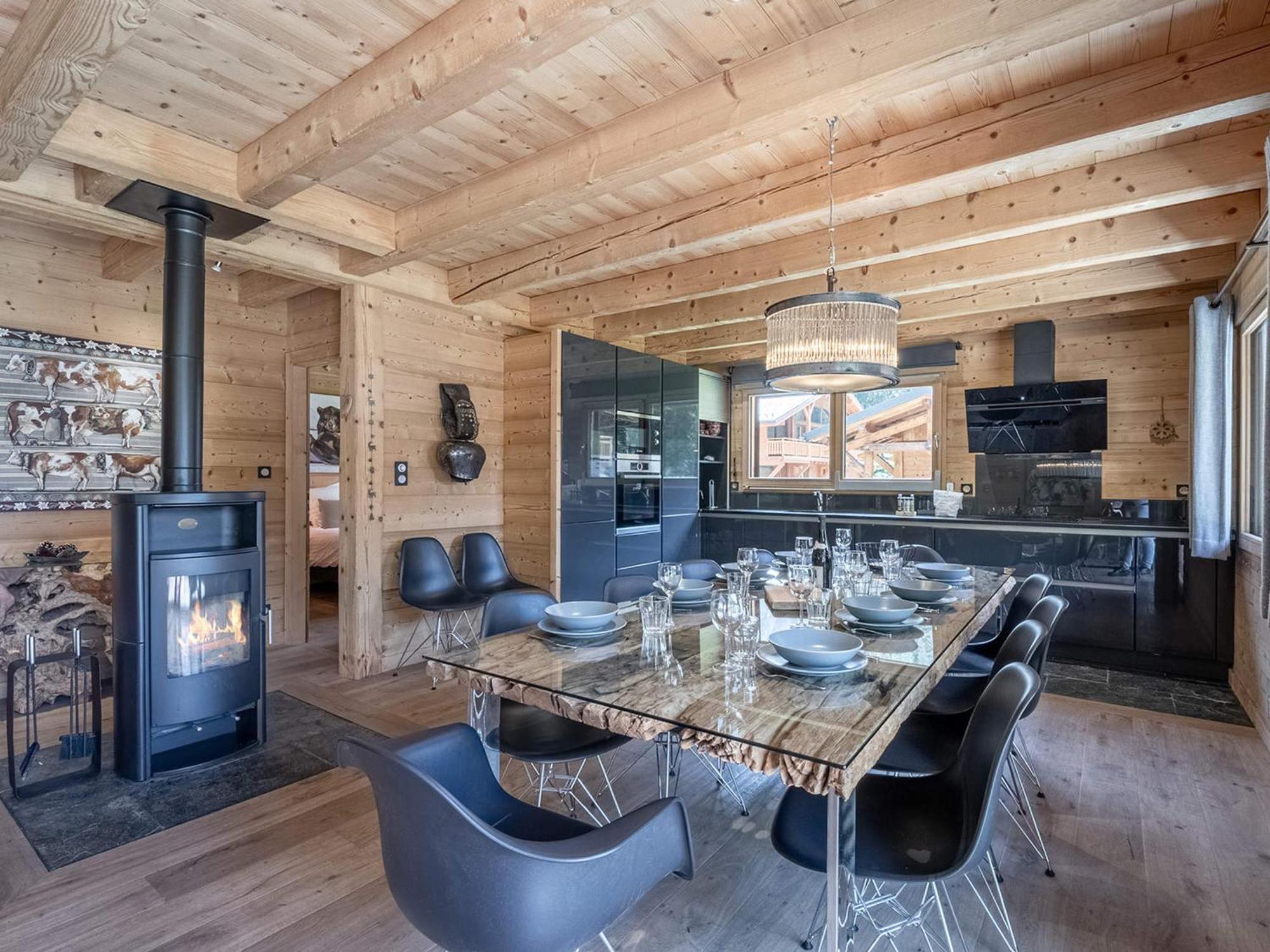 Chalet Moderne 4* Avec Sauna, Tv Et Parking A Argentiere - Fr-1-343-180 Шамони Екстериор снимка