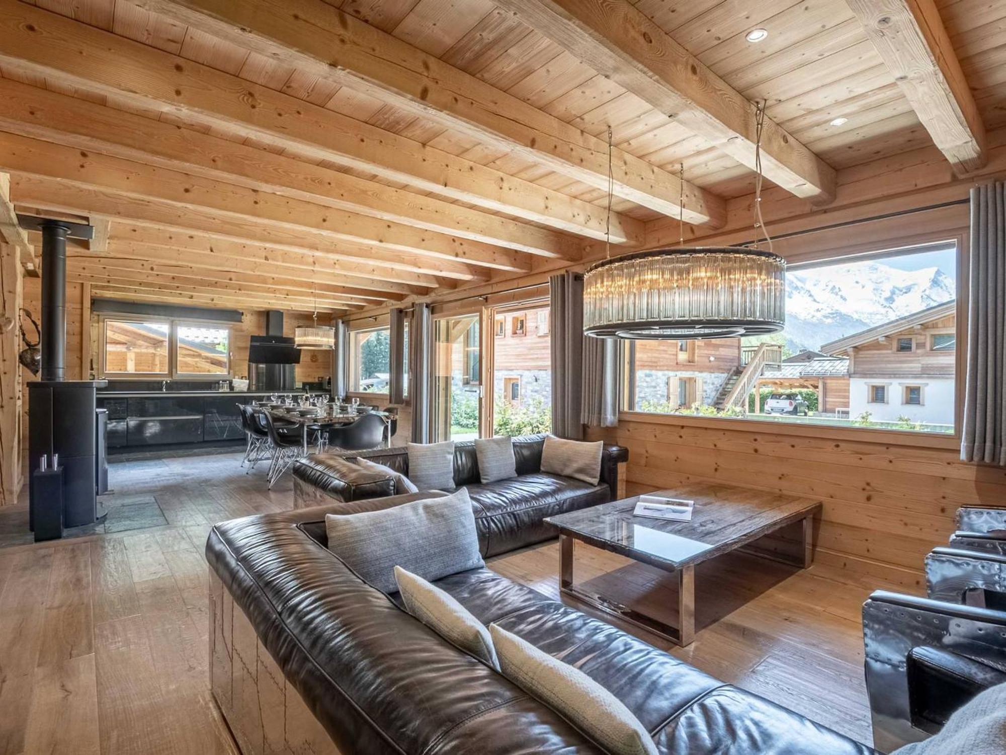 Chalet Moderne 4* Avec Sauna, Tv Et Parking A Argentiere - Fr-1-343-180 Шамони Екстериор снимка