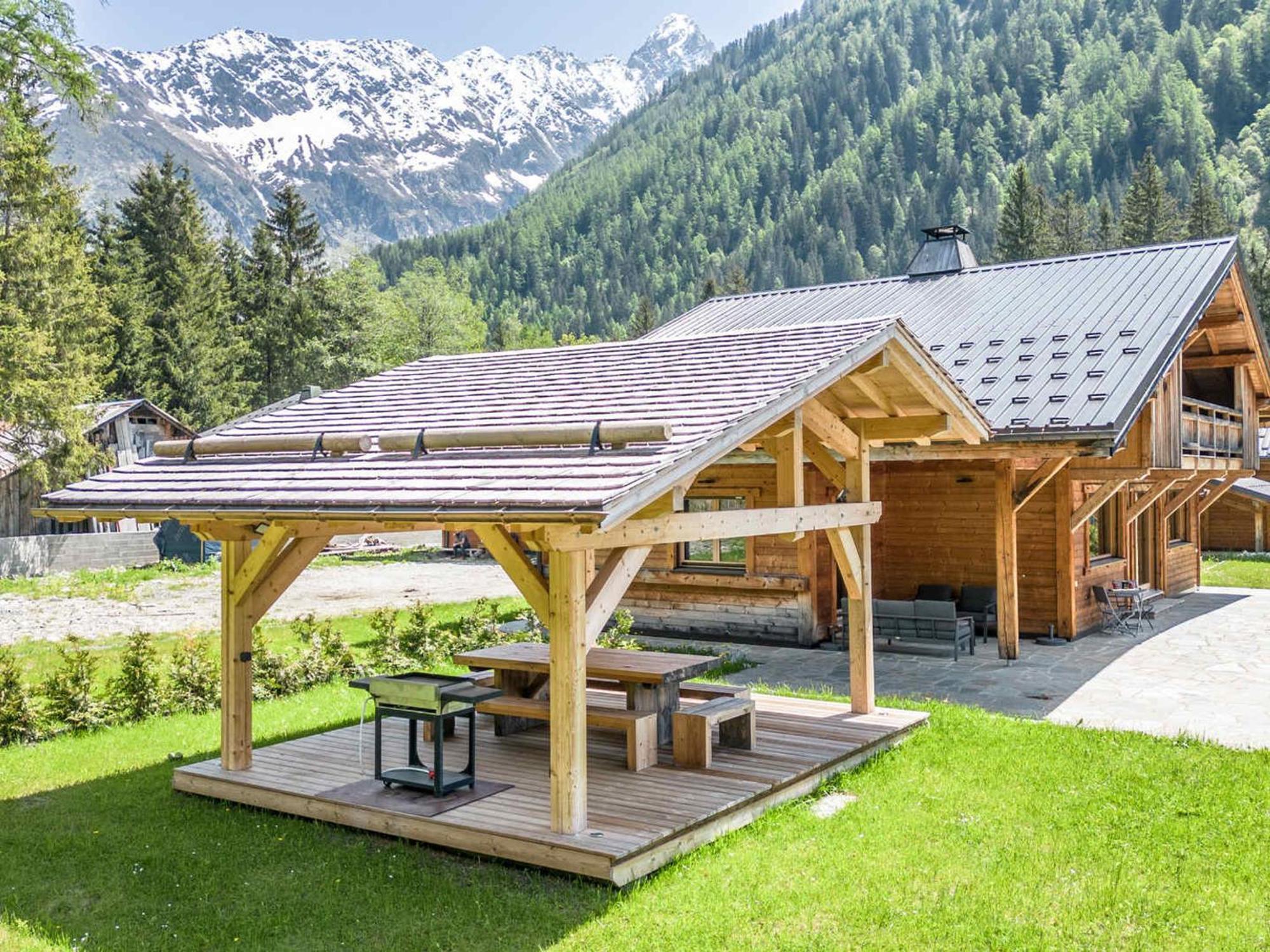 Chalet Moderne 4* Avec Sauna, Tv Et Parking A Argentiere - Fr-1-343-180 Шамони Екстериор снимка