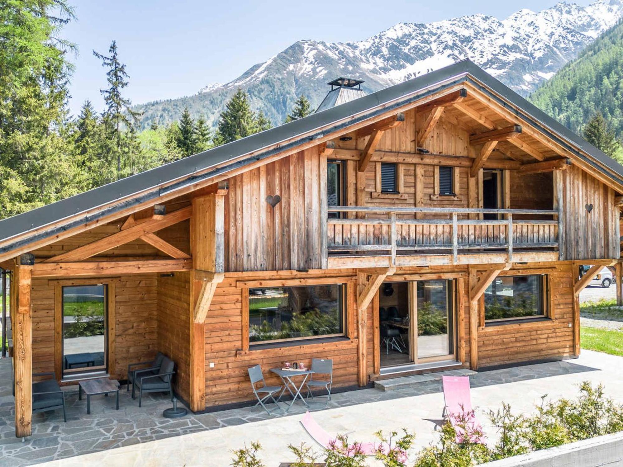 Chalet Moderne 4* Avec Sauna, Tv Et Parking A Argentiere - Fr-1-343-180 Шамони Екстериор снимка