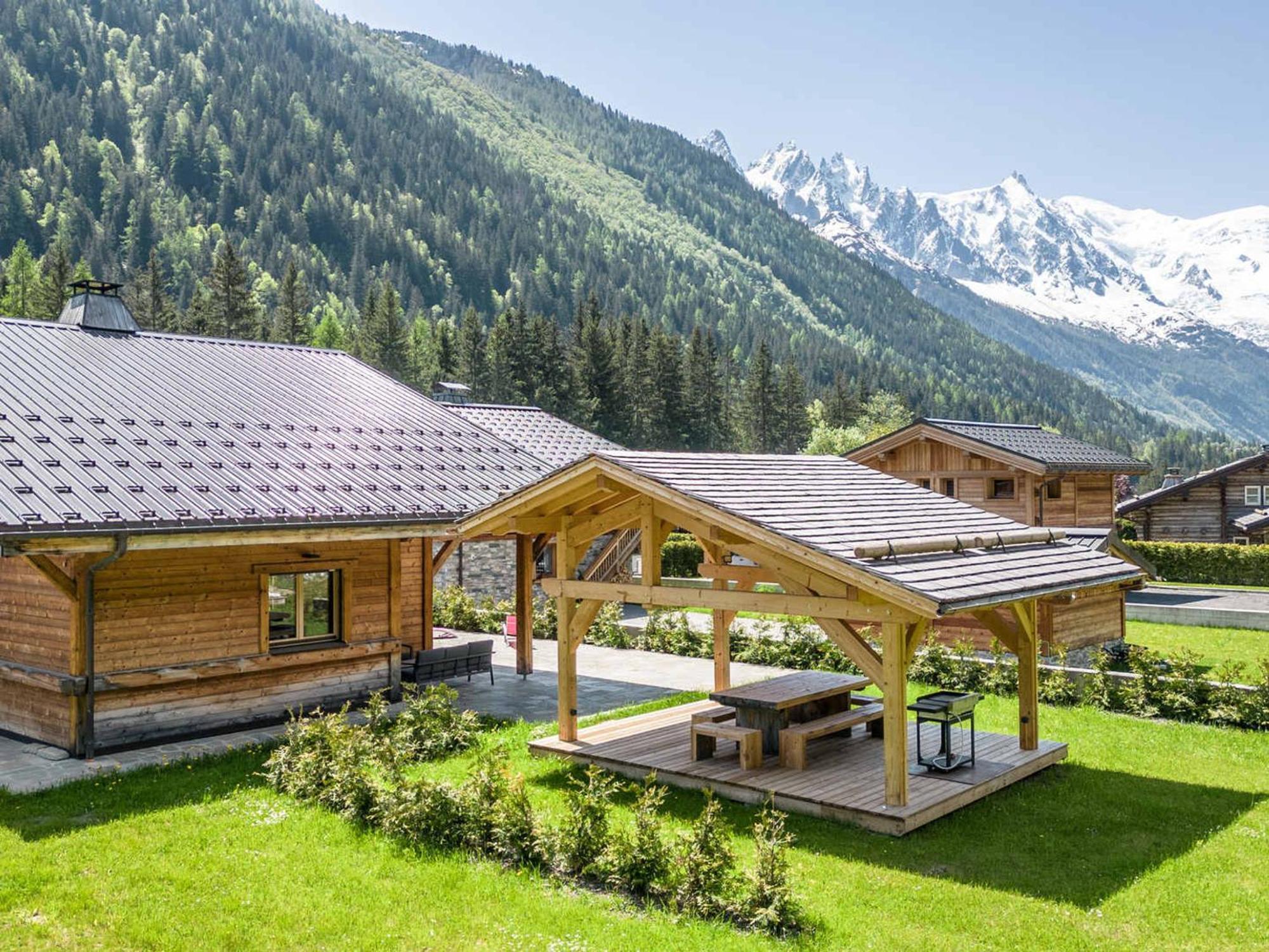 Chalet Moderne 4* Avec Sauna, Tv Et Parking A Argentiere - Fr-1-343-180 Шамони Екстериор снимка
